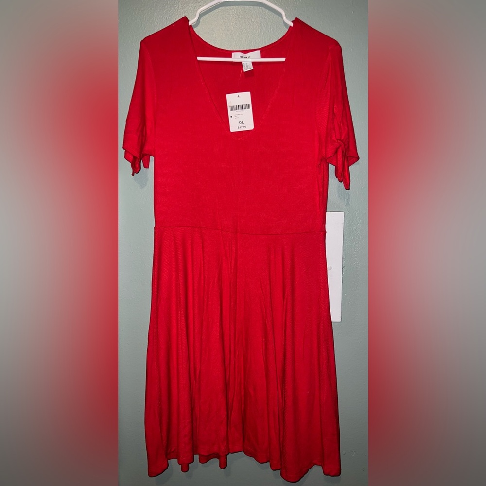 Forever 21 Red Dress Size 0X.